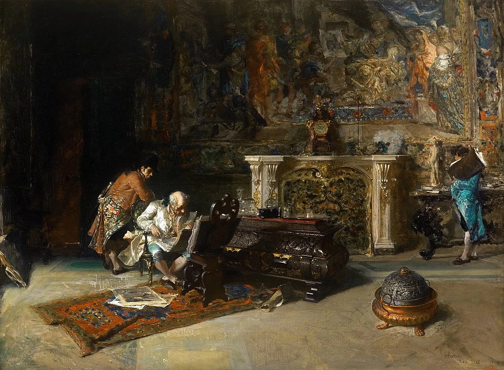 Il collezionista di stampe - Museu Nacional d'Art de Catalunya